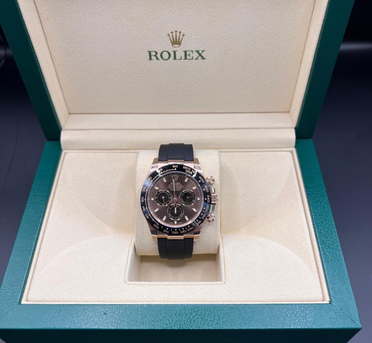 Rolex Daytona Chocolate Dial Oysterflex Discontinued