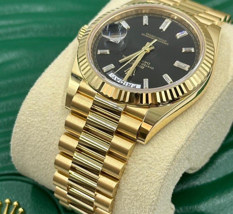 Rolex Day-date 40 228238a Black Diamond