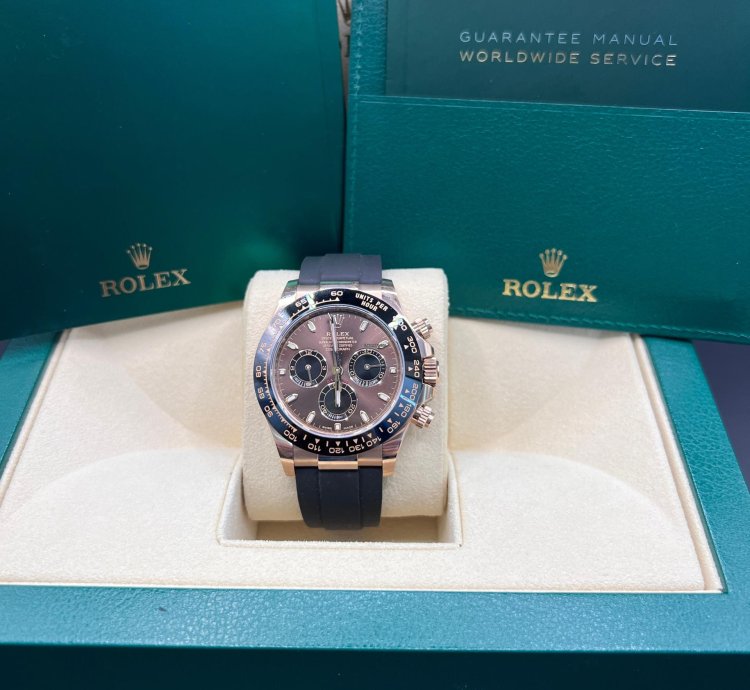 Rolex Daytona Chocolate Dial Oysterflex Discontinued
