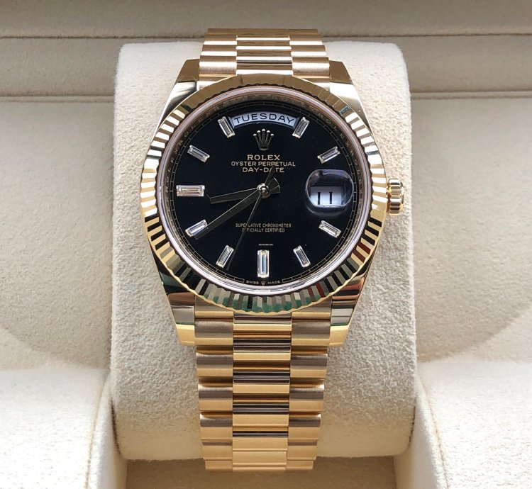 Rolex Day-date 40 228238a Black Old Card 2020