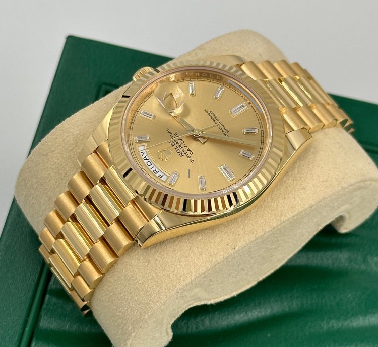 Rolex Day-date 40 228238a Champ Diamonds