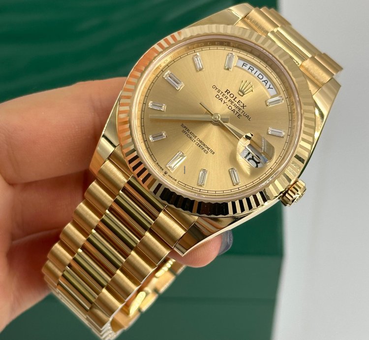 Rolex Day-date 40 228238a Champ Diamonds