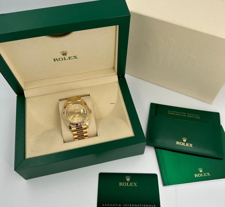 Rolex Day-date 40 228238a Champ Diamonds