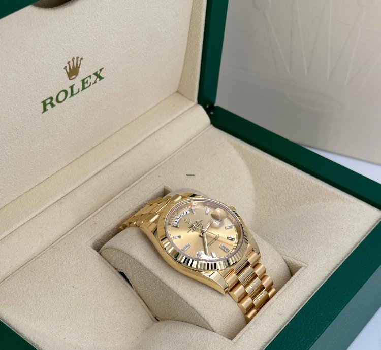 Rolex Day-date 40 228238a Champ Diamonds