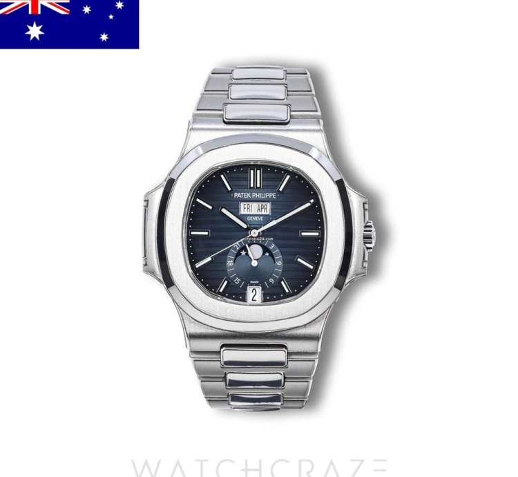 Patek Philippe Nautilus 2024 Patek Philippe Nautilus Annua Calendar Moon Phase 5726 1a-014