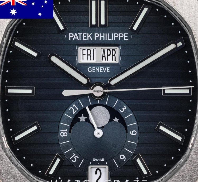 Patek Philippe Nautilus 2024 Patek Philippe Nautilus Annua Calendar Moon Phase 5726 1a-014