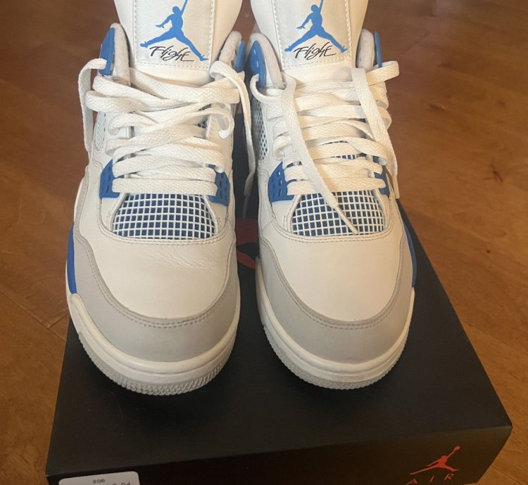 2012 Jordan 4 Retro Military Blue
