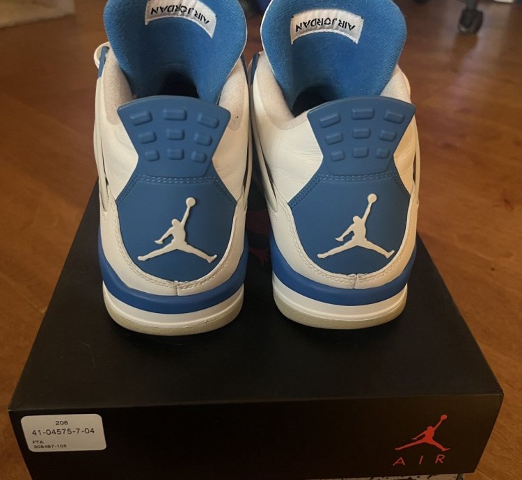 2012 Jordan 4 Retro Military Blue