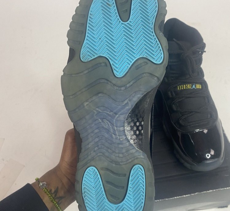 2013 Air Jordan 11 Retro Gamma Blue Sz 10 5