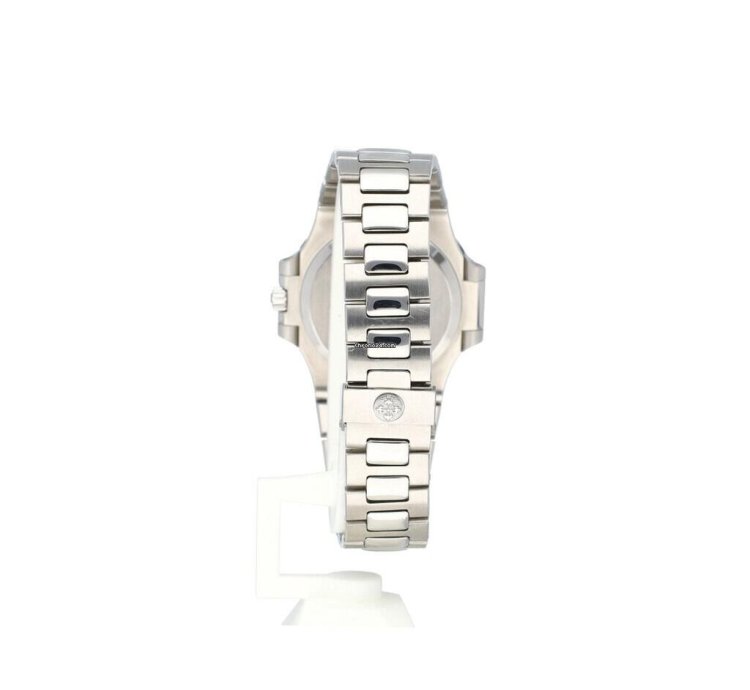 Patek Philippe Nautilus 37 Steel Blue Grey 1995 Box Papers