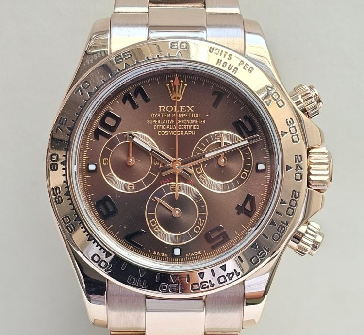 Rolex Daytona Chronograph - 116505 - Choco Arabic Dial - Box Only - Random Serial - Mint