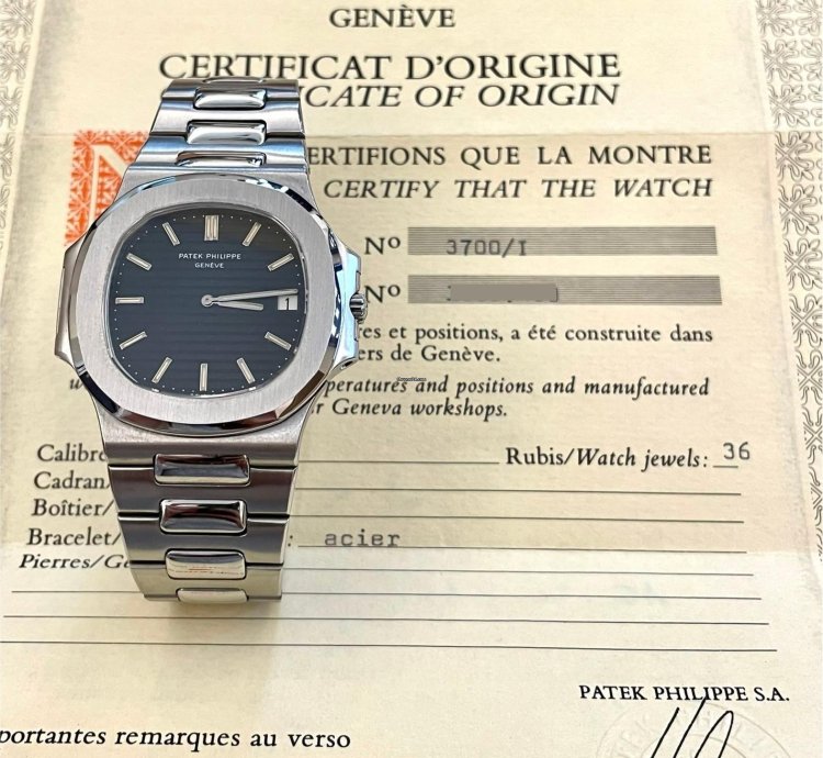 Patek Philippe Nautilus 3700