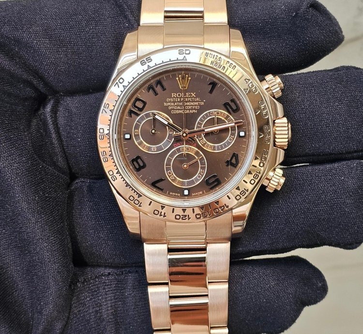 Rolex Daytona Chronograph - 116505 - Choco Arabic Dial - Box Only - Random Serial - Mint
