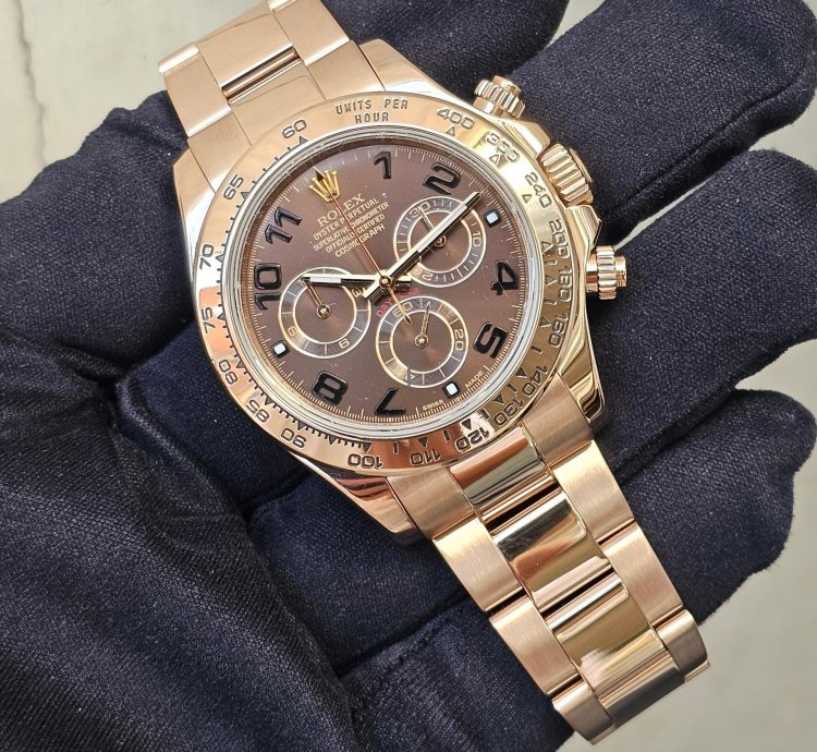 Rolex Daytona Chronograph - 116505 - Choco Arabic Dial - Box Only - Random Serial - Mint