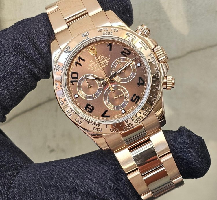 Rolex Daytona Chronograph - 116505 - Choco Arabic Dial - Box Only - Random Serial - Mint