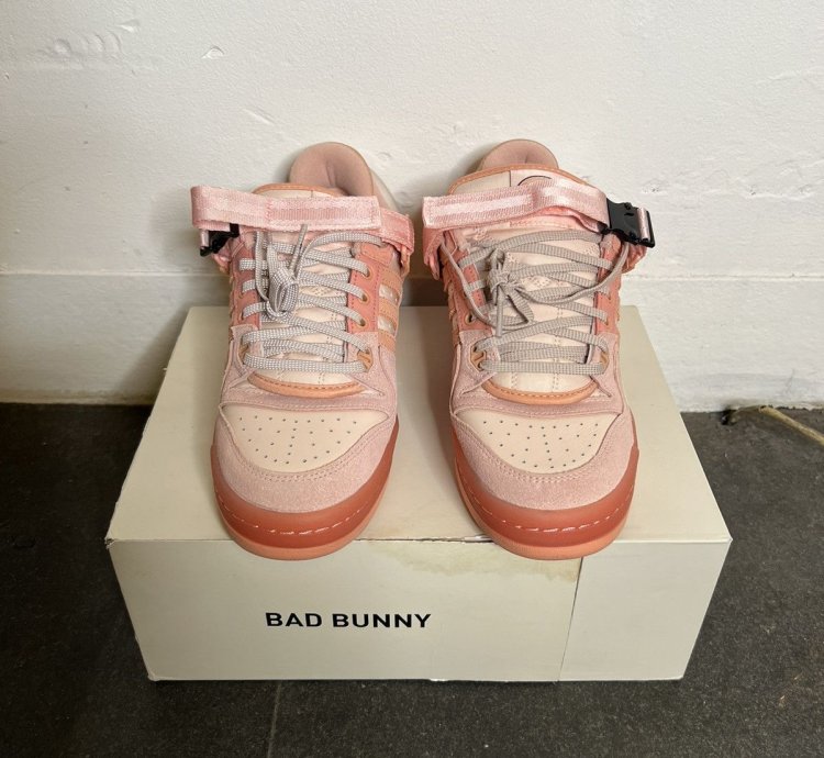 The Adidas Forum Low Bad Bunny Pink