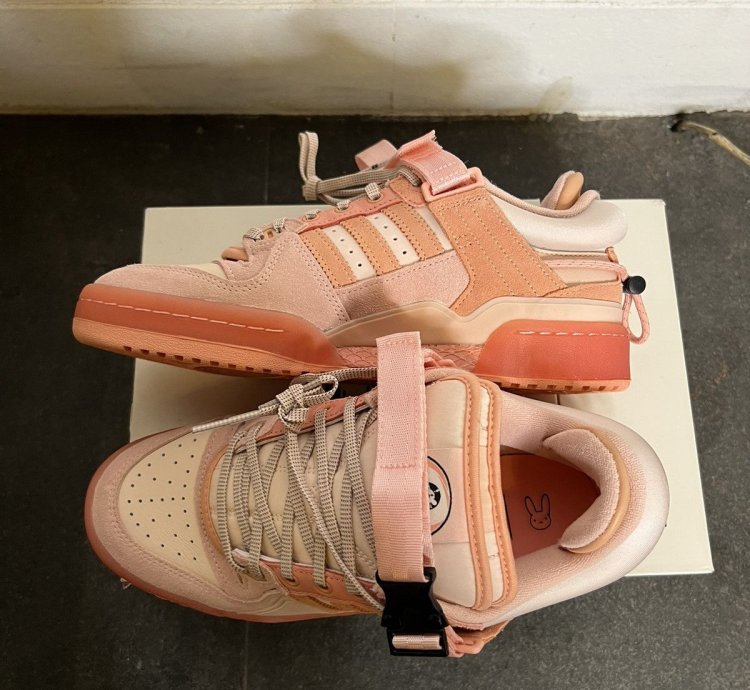 The Adidas Forum Low Bad Bunny Pink