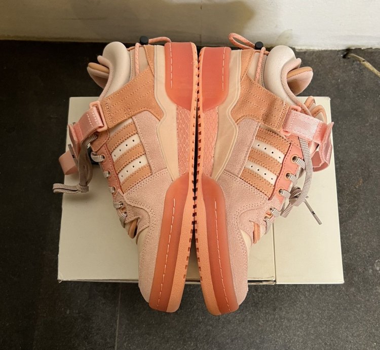 The Adidas Forum Low Bad Bunny Pink