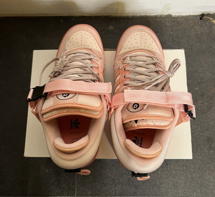 The Adidas Forum Low Bad Bunny Pink
