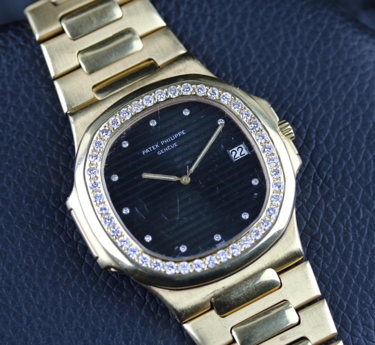 Patek Philippe Nautilus 3700 - Diamond Bezel - Only Watch - Circa 1980