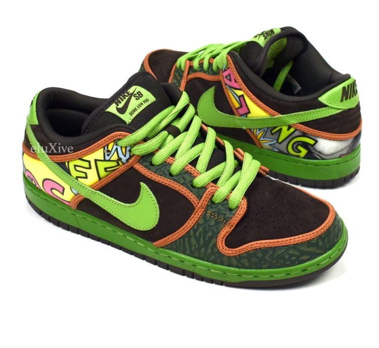2015 Nike Dunk Low Premium Sb De La Soul Qs