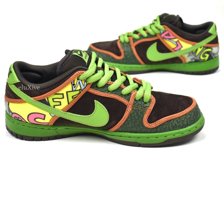 2015 Nike Dunk Low Premium Sb De La Soul Qs