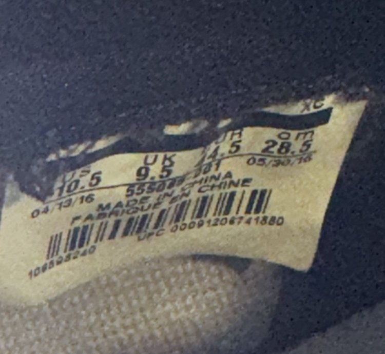 2016 Banned Bred Jordan 1