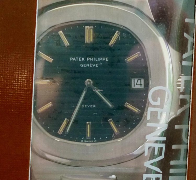 Patek Philippe Nautilus 3700 1 Jumbo Nautilus Beyer Korkbox 1977 Geneve Double Sealed-neuer Service
