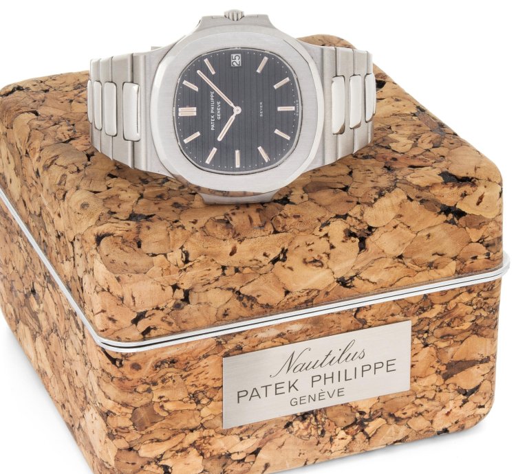 Patek Philippe Nautilus 3700 1 Jumbo Nautilus Beyer Korkbox 1977 Geneve Double Sealed-neuer Service