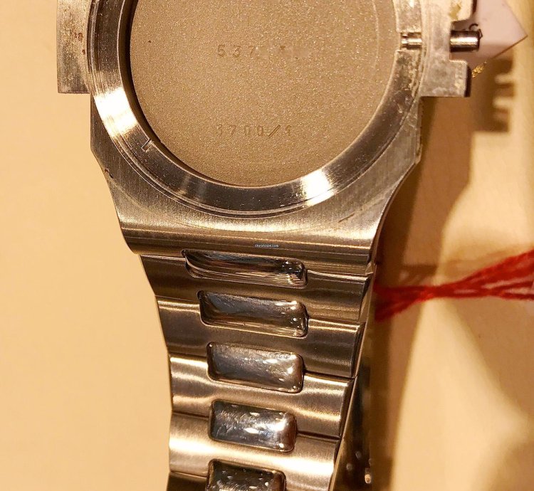 Patek Philippe Nautilus 3700 1 Jumbo Nautilus Beyer Korkbox 1977 Geneve Double Sealed-neuer Service