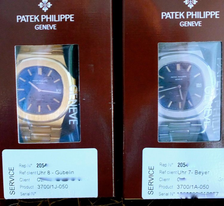Patek Philippe Nautilus 3700 1 Nautilus Belin 18k Gelbgold Erstbesitz Full Set Double Geneve Sealed