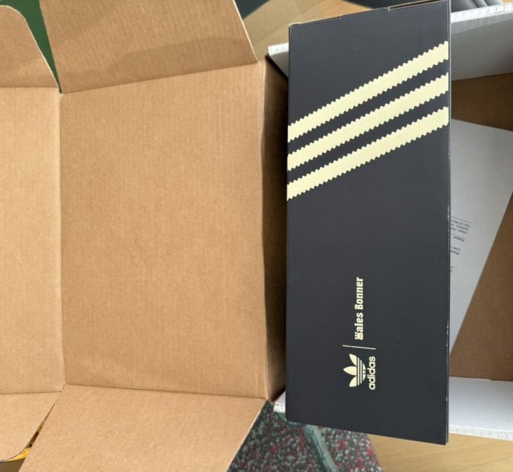 Wales Bonner Adidas Brown Croc Embossed Sambas