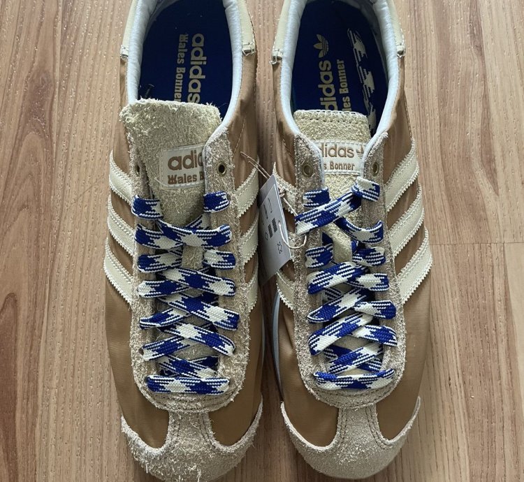 Wales Bonner Adidas Country Samba Shoes Cream Tan