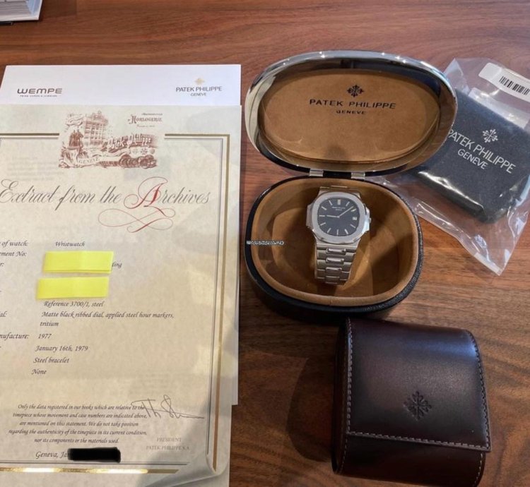 Patek Philippe Nautilus 3700 1 Unpolished Extract Archives