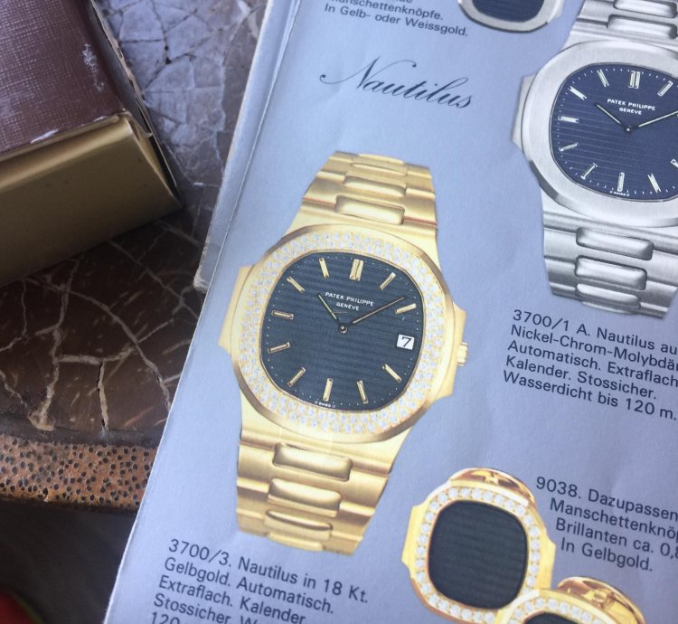 Patek Philippe Nautilus 3700 11 Nautilus Belin Mit Original Box Extract Aus 1982 Sofort