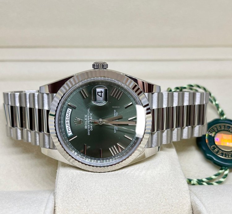 Rolex Day-date 40 228239 Green Dial