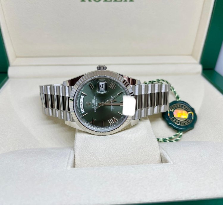 Rolex Day-date 40 228239 Green Dial