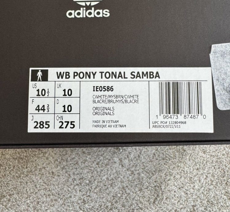 Wales Bonner Adidas Pony Hair Sambas