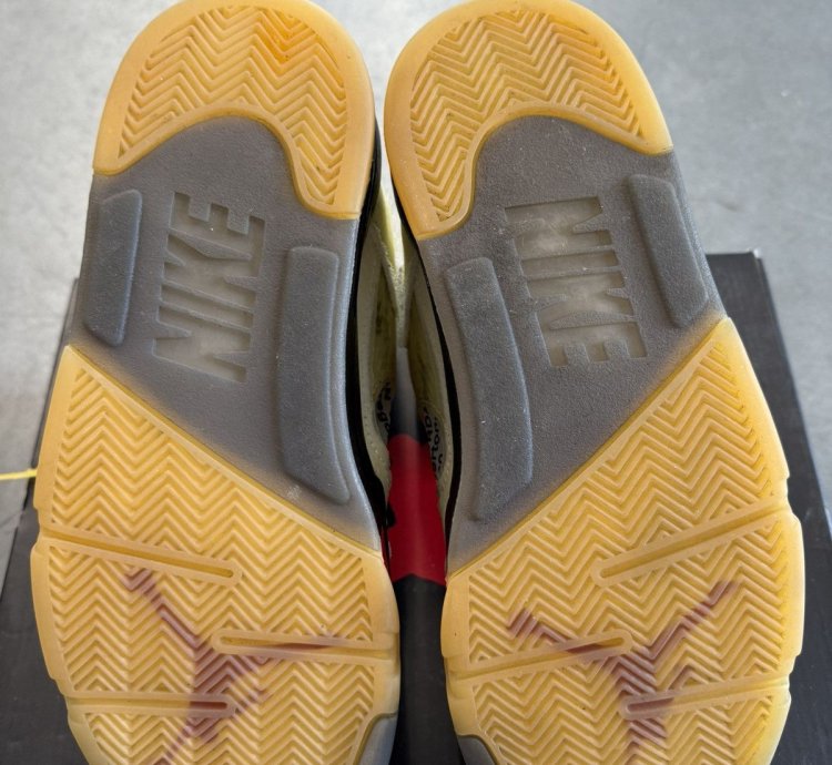 2020 Off-white Air Jordan 5 Retro Sp Sail