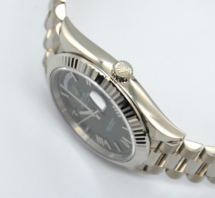 Rolex Day-date 40 228239 Ogrp Green Dial Day-date 40 White Gold