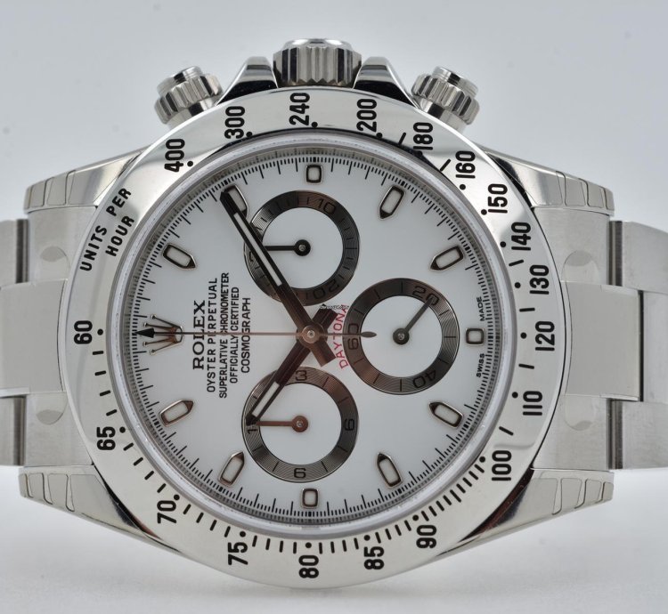 Rolex Daytona Cosmograph 116520 Stickers Aph Chromalight Last Series Lc170 Stickered