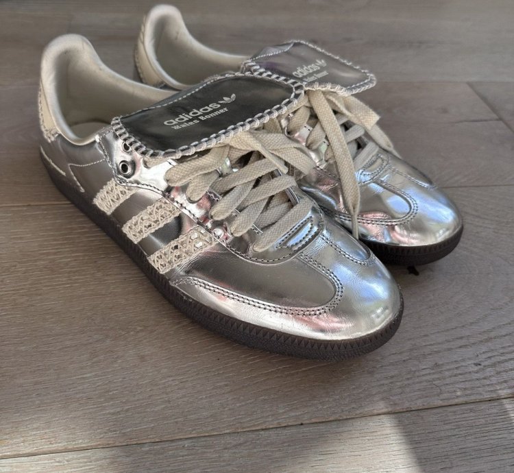Wales Bonner Adidas Samba silver