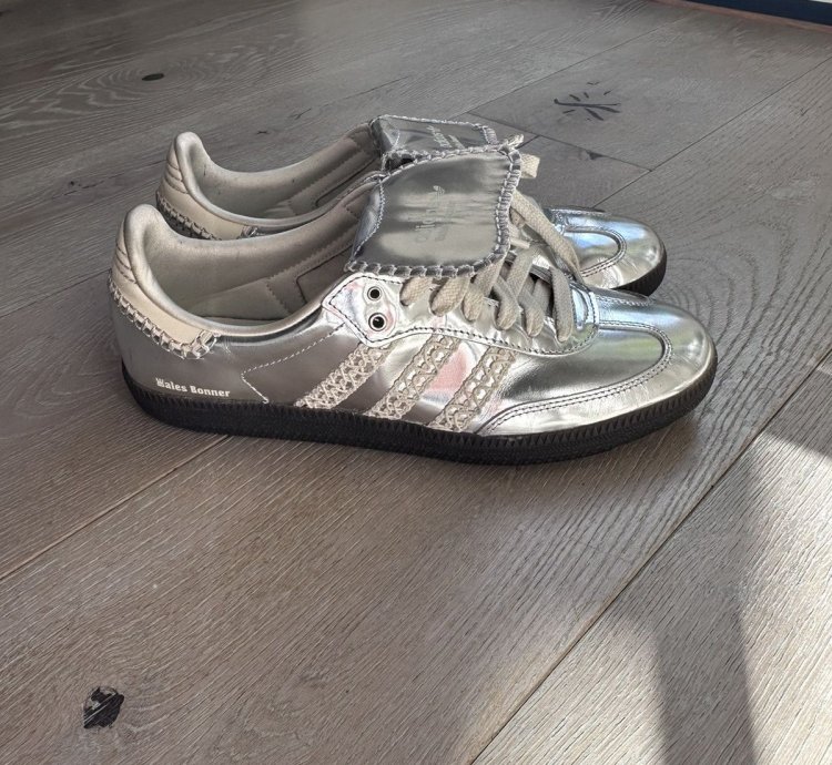 Wales Bonner Adidas Samba silver