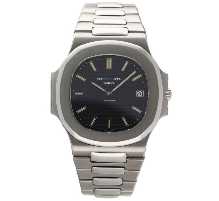 Patek Philippe Nautilus 3700 1a Blue Dial Steel Mens Watch With Archives