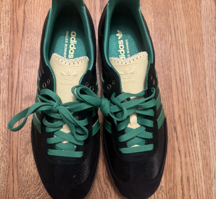Wales Bonner Adidas Samba Black Green Ds 10