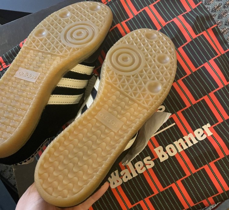 Wales Bonner Adidas Samba Black Pony Hair