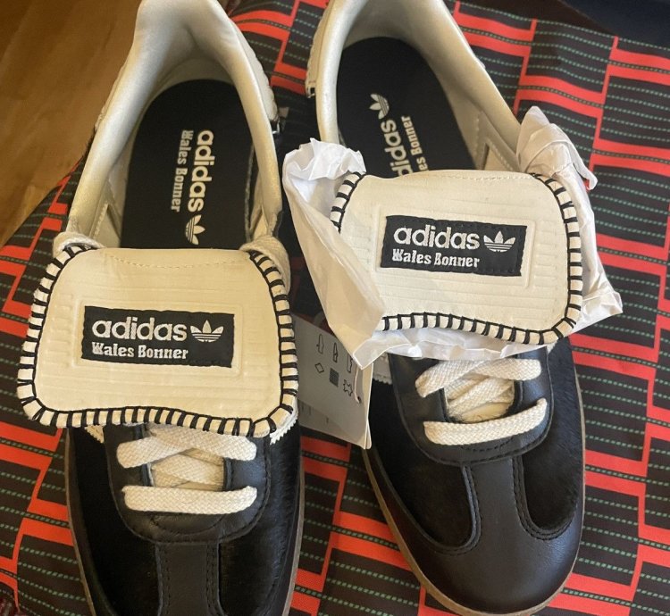 Wales Bonner Adidas Samba Black Pony Hair