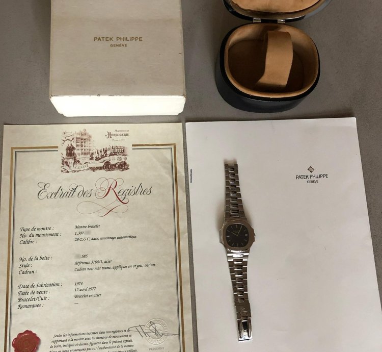 Patek Philippe Nautilus 3700 Batons Mk1 Dial