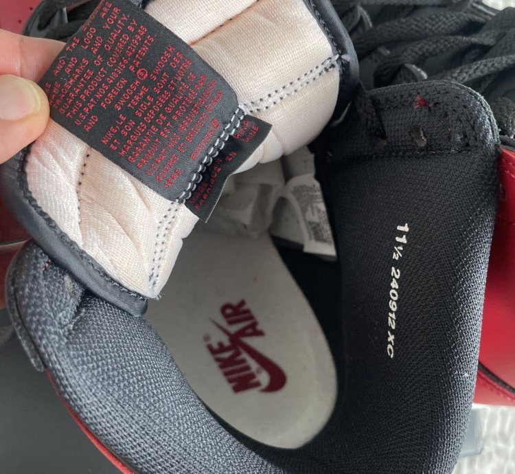 2024 Jordan 1 85 Bred Size 11 5