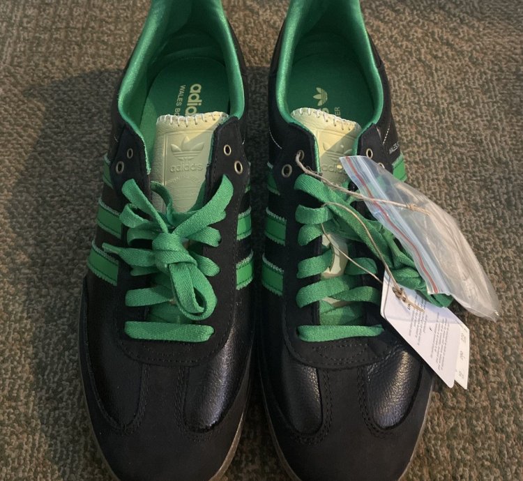 Wales Bonner Adidas Samba Black White Green